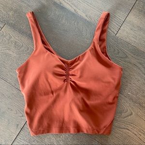 Lululemon Align Tank Gathered-Front C/D
